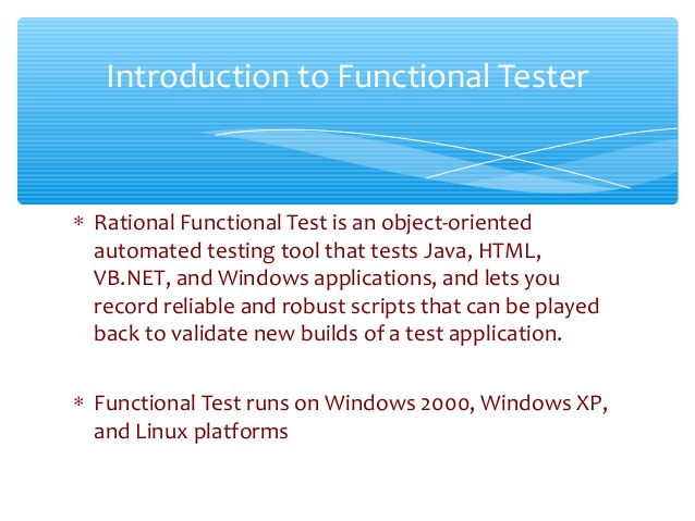 Rational Functional Tester Download